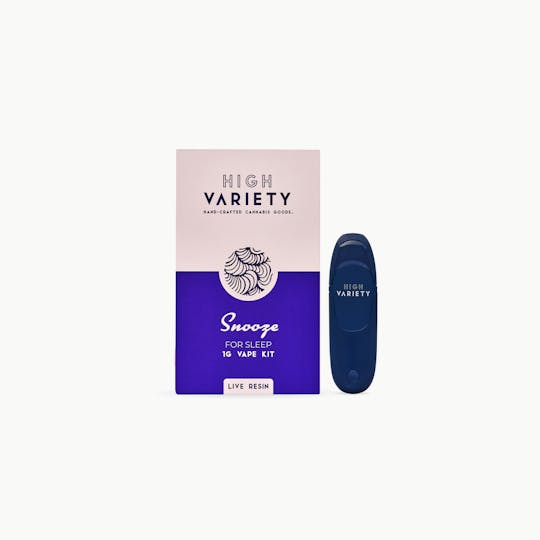 High Variety - SNOOZE GMO X COOKIES LR POD & BATTERY KIT 1G - 1