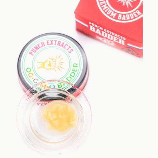 Punch Edibles & Extracts - OG G-M-O BHO Badder (1g) - 1