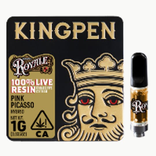 KINGPEN - KINGPEN ROYALE | Madd Fruit Sativa Live Resin 1g Vape Cartridge - 1