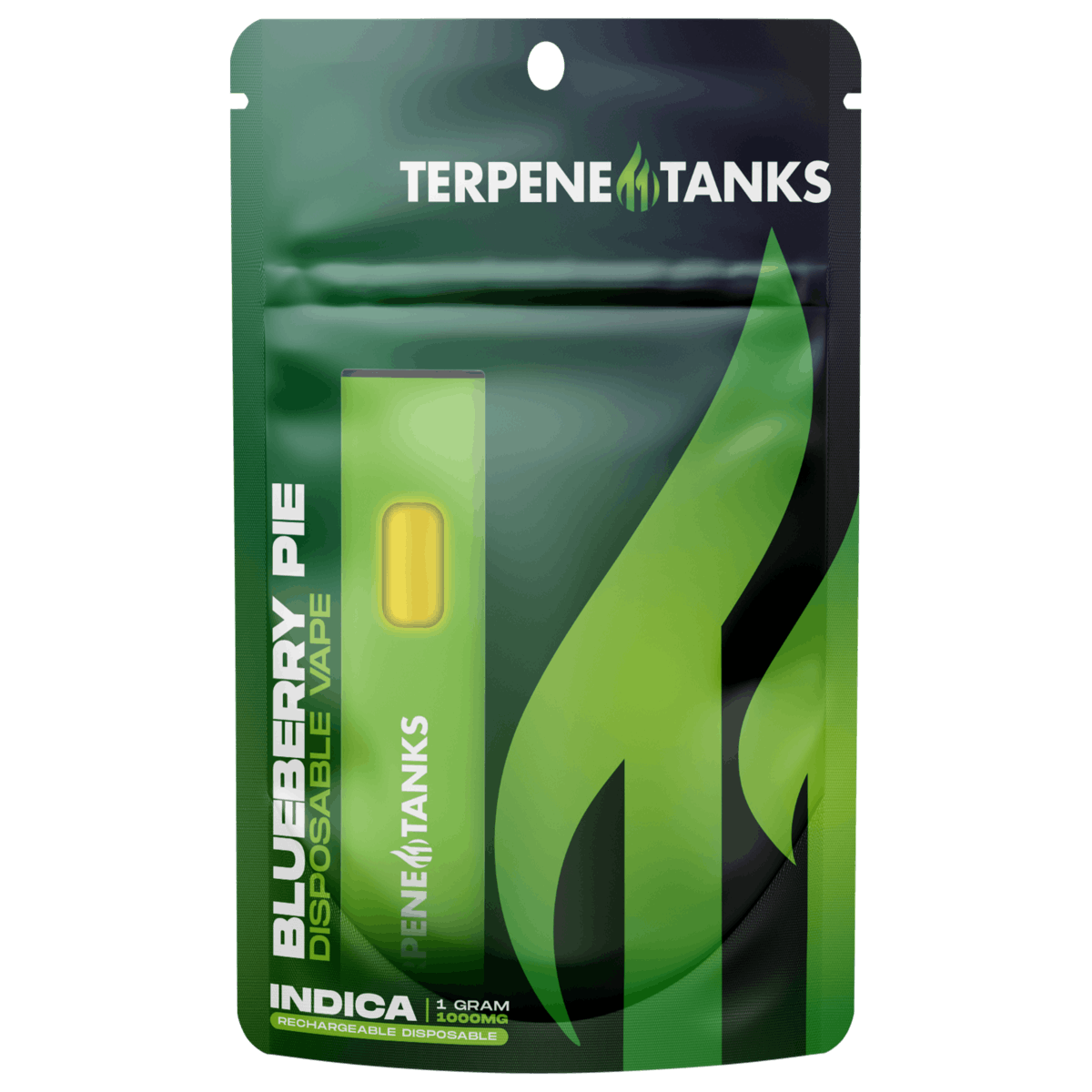 Terpene Tanks - Terpene Tanks Blueberry Pie Disposable 1g - 1