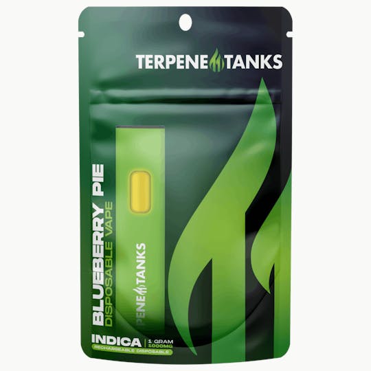 Terpene Tanks - Terpene Tanks Blueberry Pie Disposable 1g - 1
