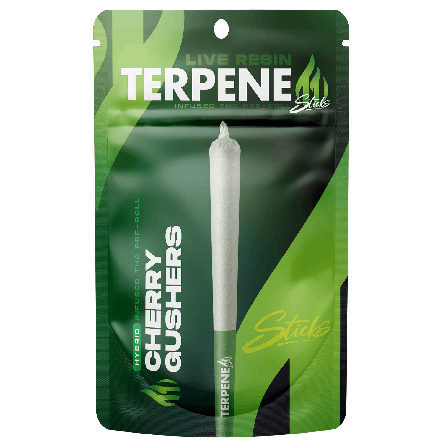 Terpene Tanks - Terpene Tanks Cherry Gusher Infused Pre-Roll 1g - 1