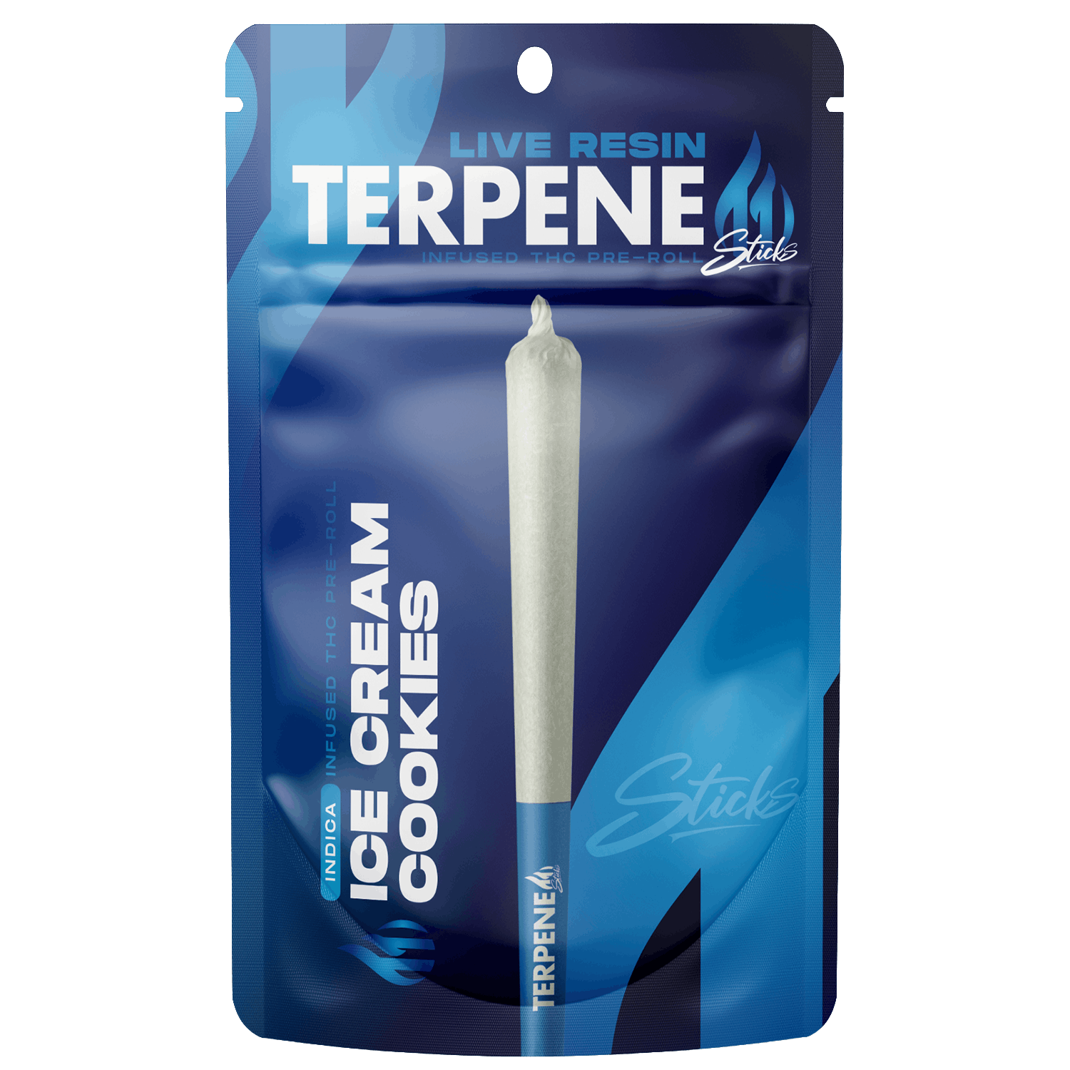 Terpene Tanks - Terpene Tanks Ice Cream Cookies Infused Pre-Roll 1g - 1