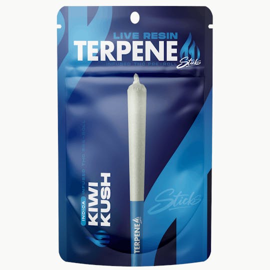Terpene Tanks - Terpene Tanks Kiwi Kush Infused Pre-Roll 1g - 1
