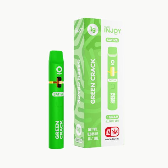 Cure Injoy - Cure Injoy 1G Green Crack -AIO (SATIVA) - 1