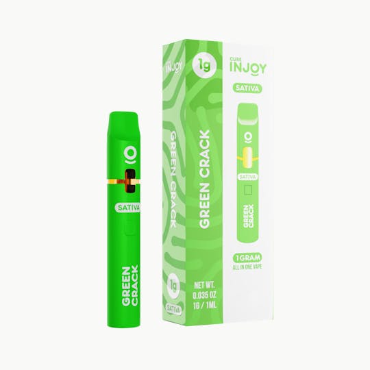 Cure Injoy - Cure Injoy 1G Green Crack -AIO (SATIVA) - 1