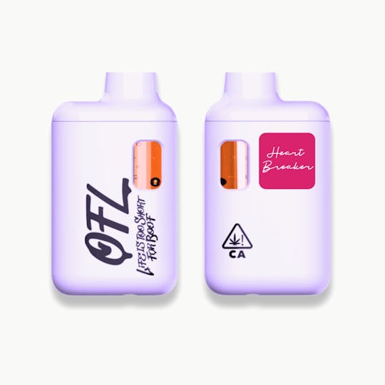 Oakfruitland (OFL) - Heart Breaker Mini Vape 1g - Cured Resin Series - 1