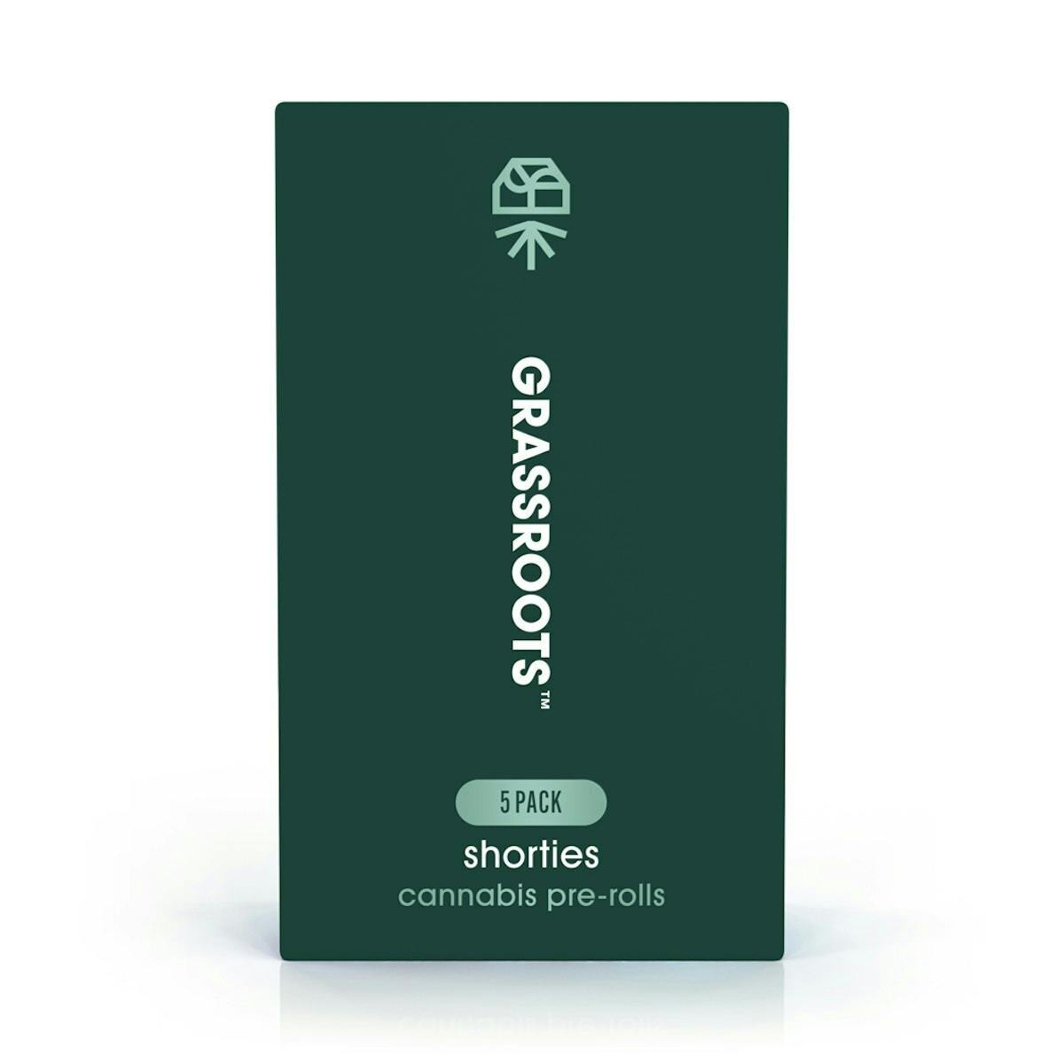 Grassroots - Animal Mint Cake - Shorties 5pk Pre-Rolls (2g) - 1