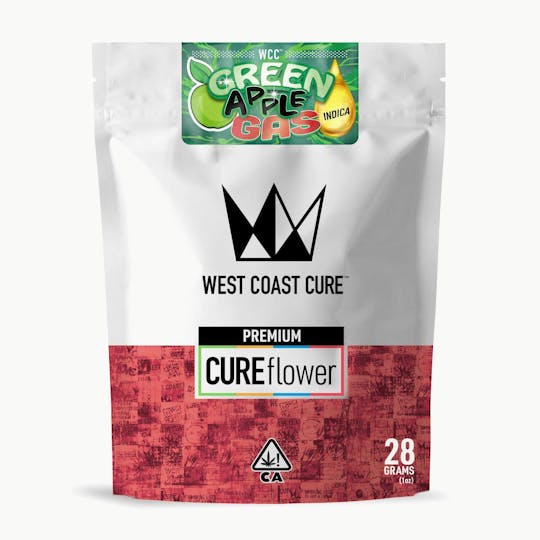 West Coast Cure - Green Apple Gas - 28G Premium Flower - 1
