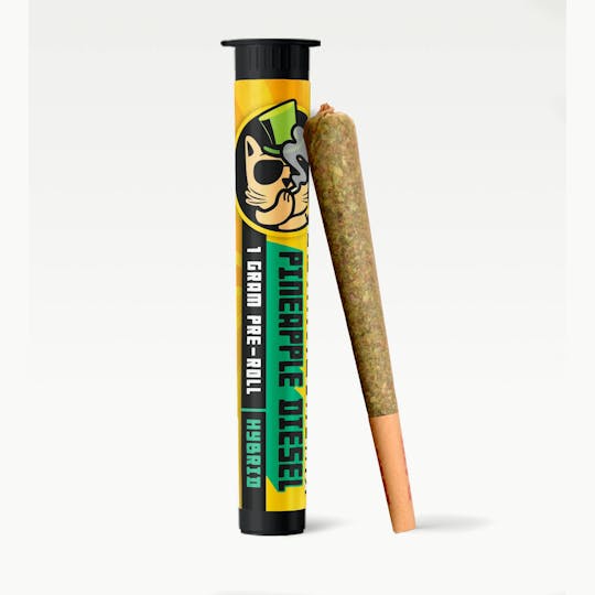 Kush Gardens - El Gato 1g Preroll- Pineapple Diesel - 1