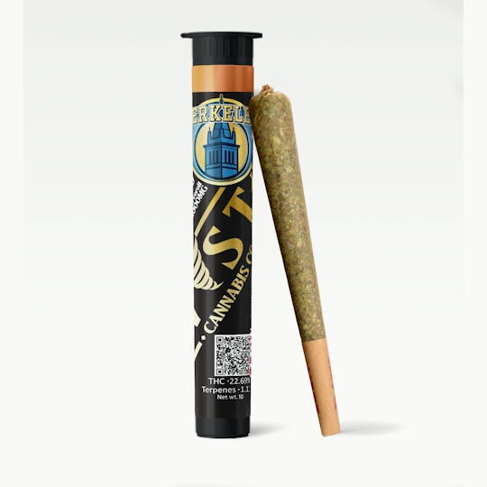 Kush Gardens - Twisted Preroll 1g - Berkeley - 1