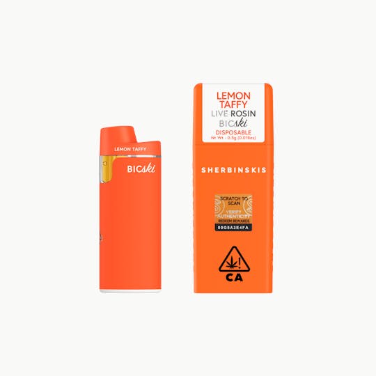 Sherbinskis - Lemon Taffy Rosin 0.5g AIO - 1