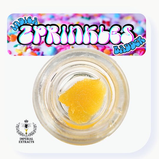 Imperial Extracts - Imperial Extracts-Zprinkles- (1.0g Badder- Indica) - 1