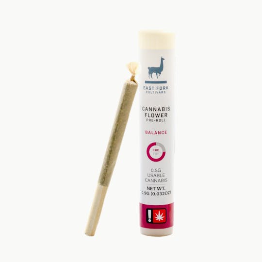 East Fork Cultivars - Balance 0.5g Pre-Roll - Forest Elixir - 1