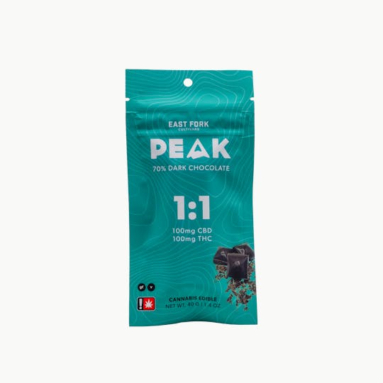 East Fork Cultivars - Chocolate Bar 1:1 (CBD:THC) - ACDC Purple Trainwreck - 1