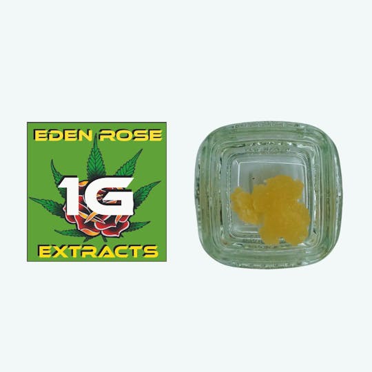 Eden Rose Processing - Eden Rose Extracts Live Resin 1g Concentrate - Emergen C (Hybrid) - 1