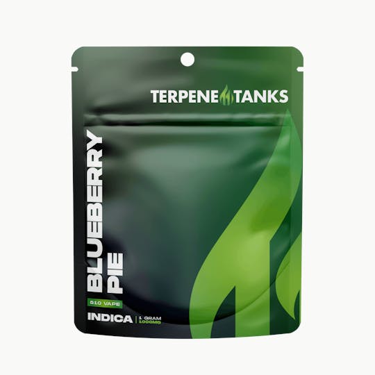 Terpene Tanks - Terpene Tanks 1g 510 Vape Cart - Blueberry Pie - 1