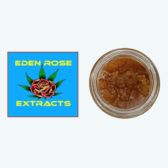 Eden Rose Processing - Eden Rose Extracts Cured Resin Baller Jar 28g - L.A Kush (Indica) - 1