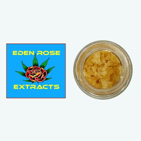 Eden Rose Processing - Eden Rose Extracts Cured Resin Baller Jar 14g - Strawberry Pave (Indica) - 1