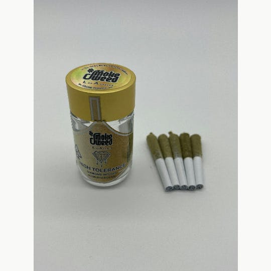 Smoke Weed LA - SWLA - Snoop OG 5 Pack Diamond Infused Kief Coated Pre-Rolls 2.5g - 1