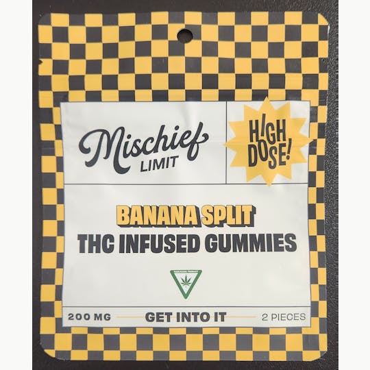 Mischief - Mischief | Banana Split | Gummies | 200mg - 1