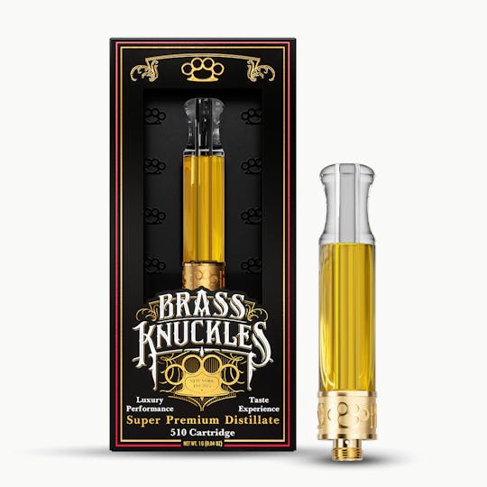 Brass Knuckles - Brass Knuckles Bubba Kush 510 Cartridge | 1g - 1