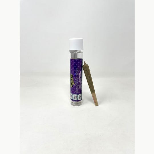 Fields Family Farmz - GrandDaddy Purps Single 1.2 Diamond/Kief/Cannabis Oil Infused Pre Roll - 1