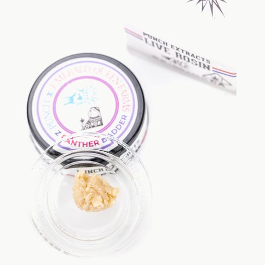 Punch Edibles & Extracts - Z Panther Tier 3 Live Rosin Cold Cure Badder (1g) - 1