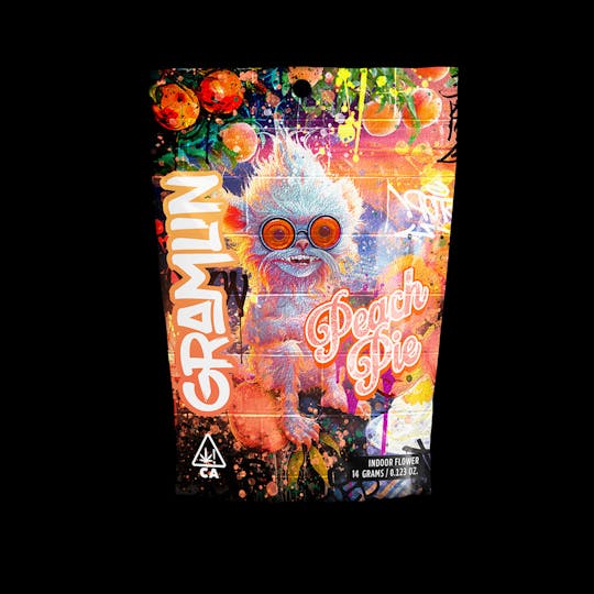 Gramlin - Peach Pie 14g Flower - 1