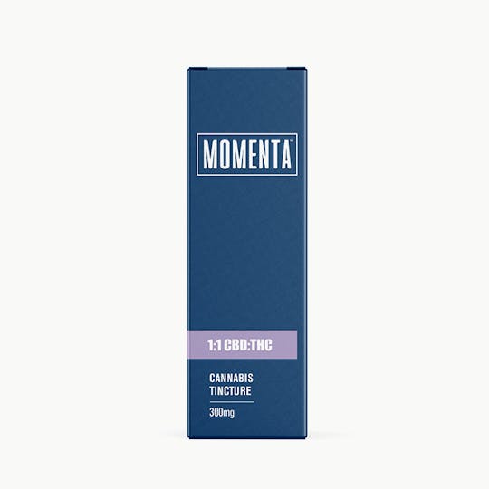 Momenta - Hybrid Lemon Ginger - Tincture (1:1 CBD:THC) 300mg - 1