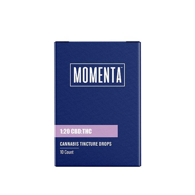 Momenta - Indica Mixed Berry - Tincture Drop (1:20 CBD:THC) 100mg - 1