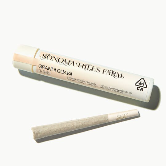 Sonoma Hills Farm - Grandi Guava - 1g Pre-Roll - 1
