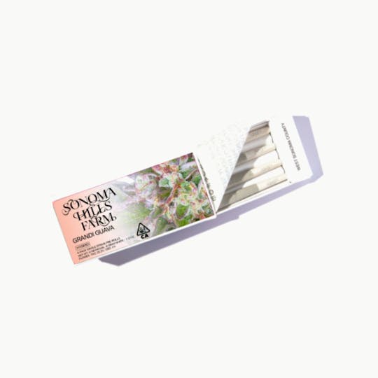 Sonoma Hills Farm - Grandi Guava - 4-pack pre-rolls, .8g ea, 3.2g total - 1