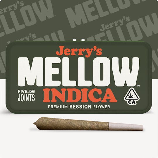 Jerry's Mellow Goods - Indica - Forbidden Fruit - Five Premium .5g Pre-Rolls - 1