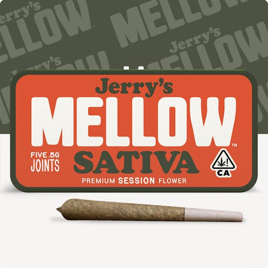 Jerry's Mellow Goods - Sativa - Maui Wowie - Five Premium .5g Pre-Rolls - 1