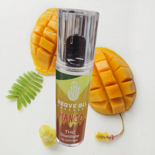 Above All Greenery - Brand - Mango 1 G THC Distillate cart - 1