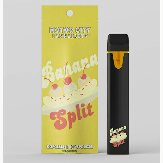 Motor City Cannabites - Banana Split Disposable 1g - 1