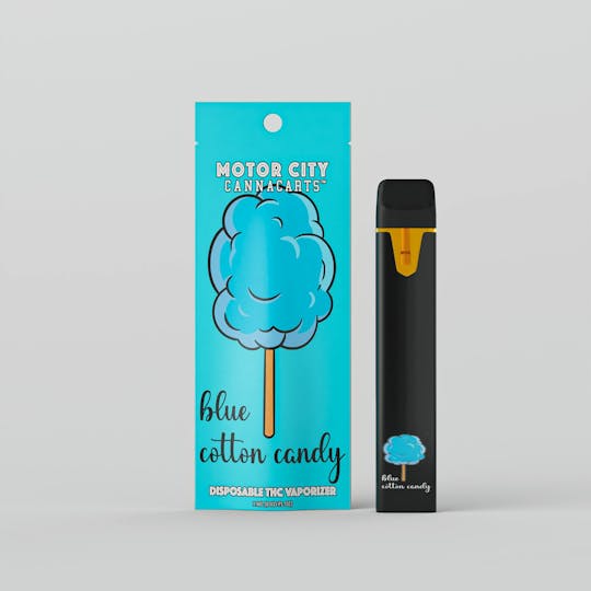 Motor City Cannabites - Blue Cotton Candy Disposable 1g - 1