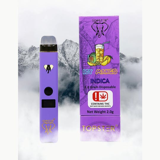 TOPSTER - ICY MANGO - 2000MG DISPOSABLE - 1