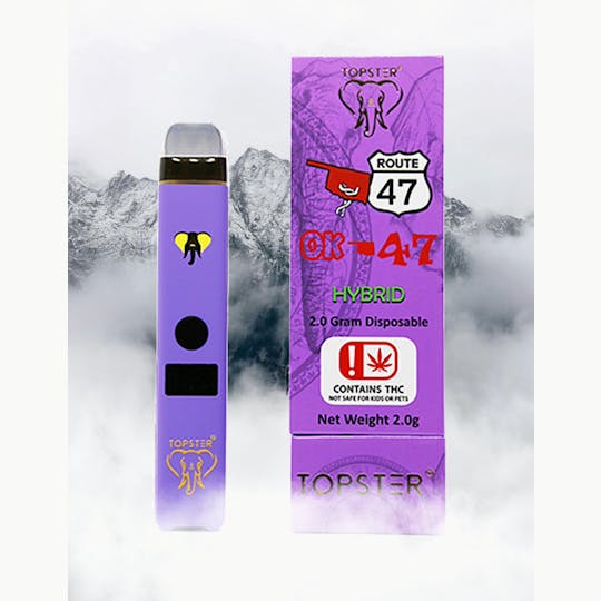 TOPSTER - OK 47 - 2000MG DISPOSABLE - 1