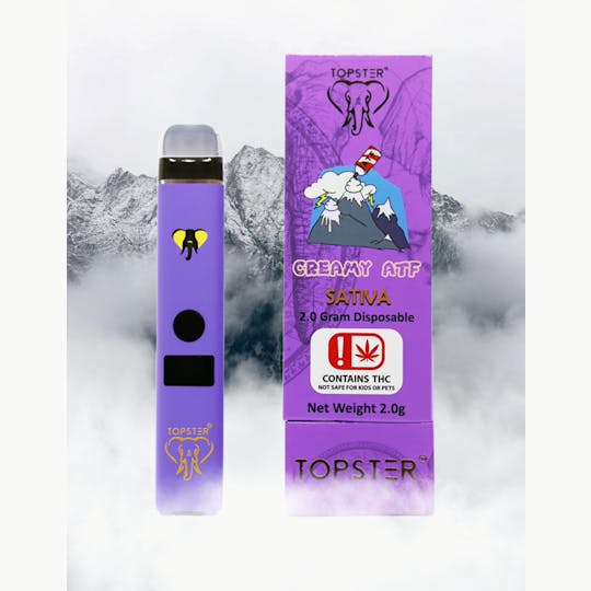 TOPSTER - CREAMY ATF - 2000MG DISPOSABLE - 1