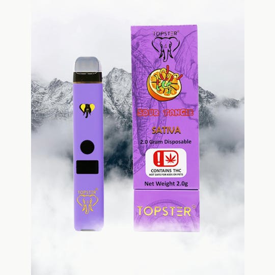 TOPSTER - SOUR TANGIE - 2000MG DISPOSABLE - 1