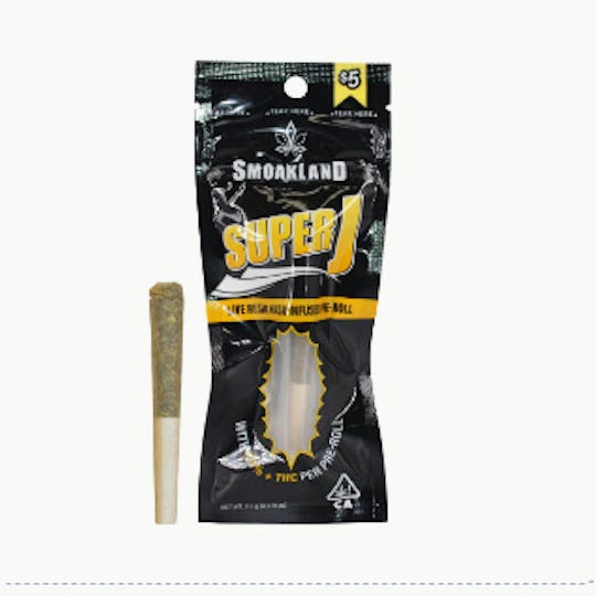 Smoakland - Super Jay - Blue Dream (S) Infused Pre-roll - 0.5g - 1
