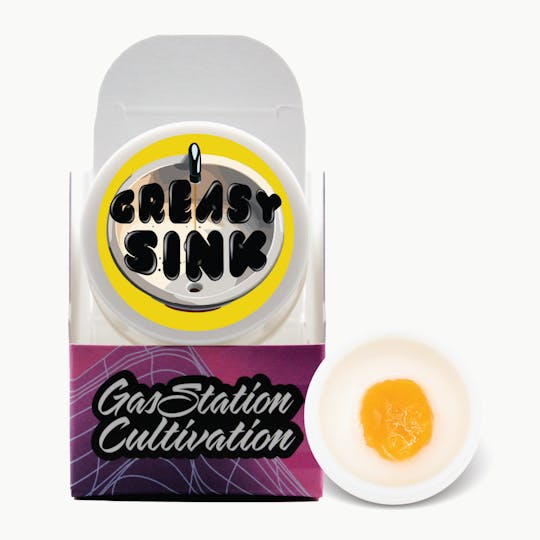 Gas Station Cultivation - Greasy Sink Live Resin Sugar & Sauce 1G - 1