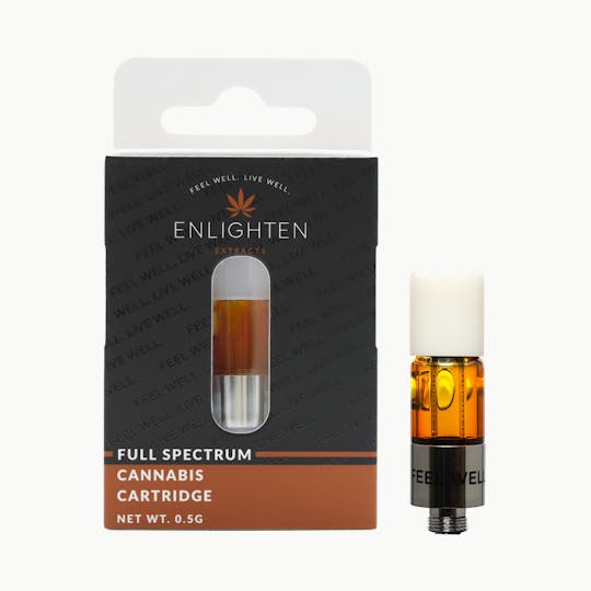 Enlighten - Golden Crisp CO2 Vape Cartridge - .5g - 1