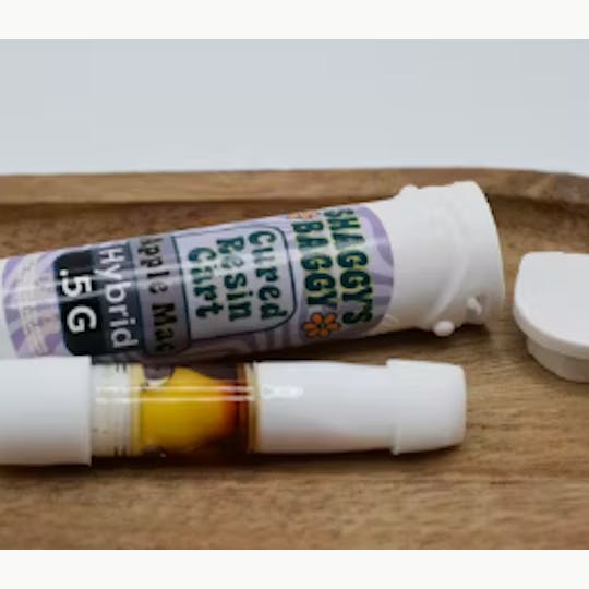 Shaggy's Baggy - Apple Mac 0.5g Cured Resin Cartridge - 1