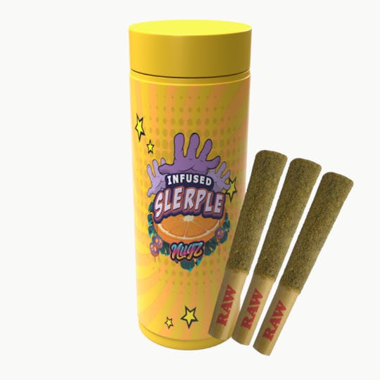 Nugz - Slerple Infused Pre-rolls – 3 x 0.6g - 1