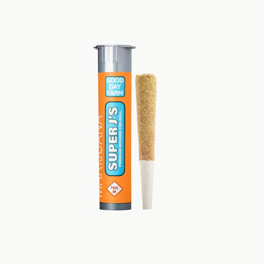 GOOD DAY FARM - GDF: Infused Pre-Roll | Tropical x GMO x Starfighter WiFi | Super J's | 1g - 1