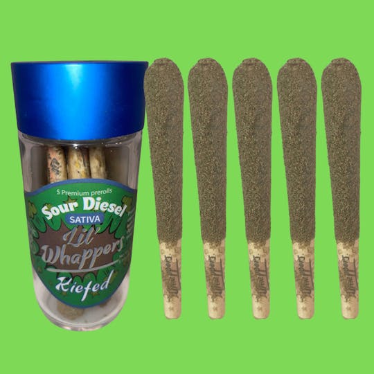 Farmers Reserve - Sour Diesel-Lil Whappers- Kiefed edition pack of 5 - 1
