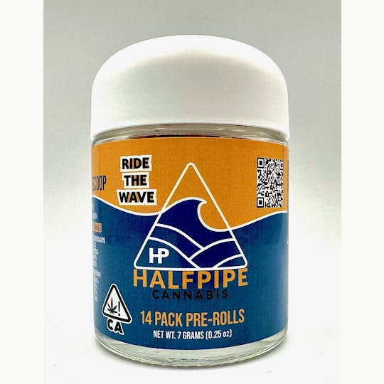 Halfpipe Cannabis - Preroll 14pk | 7g | S | Green Crack - 1